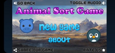 Animal Sort Game Image