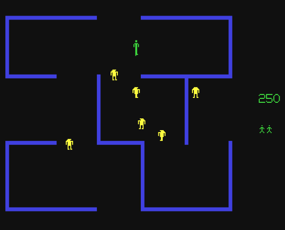 Games like Berzerk (C64, PAL)