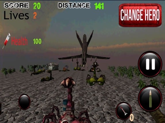 Black Scorpion UAV Fighter - Unmanned Drone Tarantula Blast HD screenshot