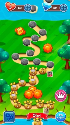 Candy Candy - Match 3 diamonds screenshot
