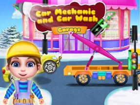 Car Mechanic and Car Wash Garage Image