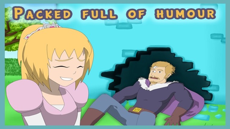 Charm Princess Movie Storybook for Kids and Children great for bedtime reading Includes Fun Educational Games! Image