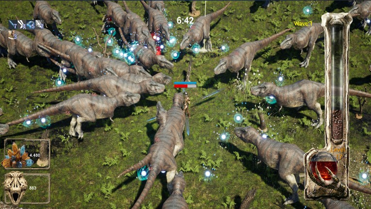 Chrono Vanguard: Primal Survival - Dinosaur screenshot