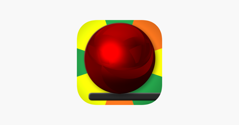 Crazy Red Ball and Walls Image