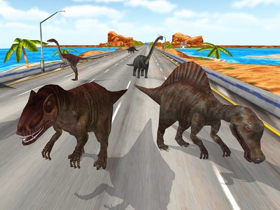 Dinosaur Racing Dino Games screenshot