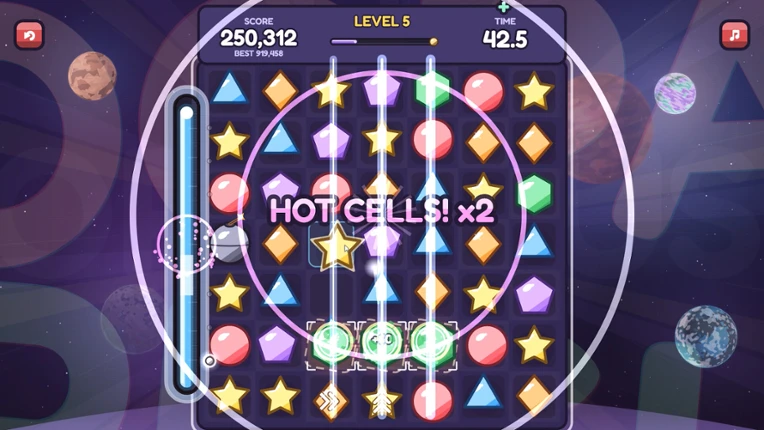 DOPA-MATCH3: Cosmic Journey screenshot