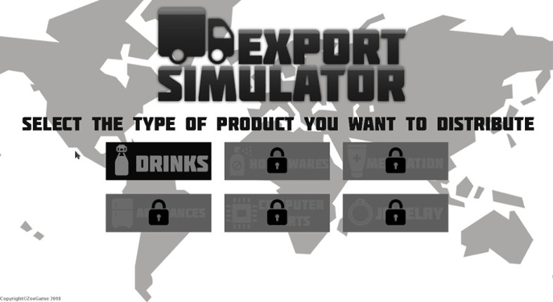 Export Simulator screenshot