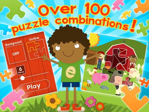 Farm Games Animal Games for Kids Puzzles for Kids screenshot