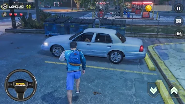 Car Driving School US Car 3D screenshot