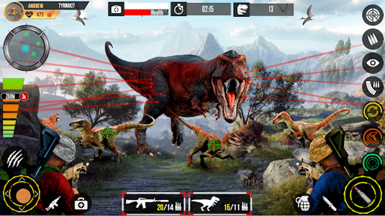 Real Dino Hunting Gun Games screenshot