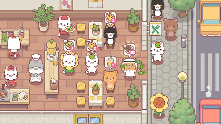 Idle Food Cafe : Genius Chef screenshot