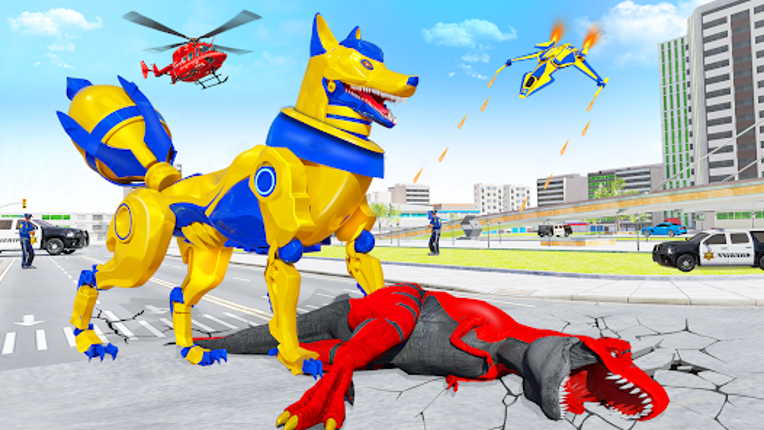 Fox Robot Transform Bike Game screenshot