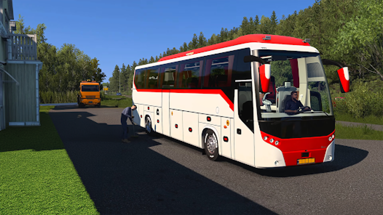 Modern Bus Simulator Games 3D Image