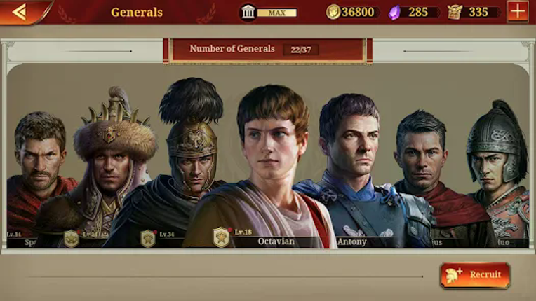 Great Conqueror: Rome War Game Image