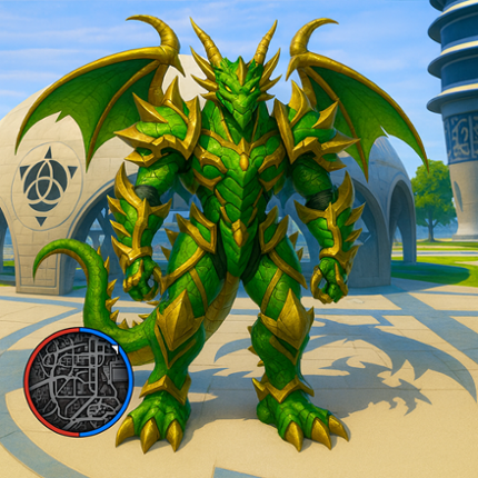 Dragon Robot Police Car Games Image