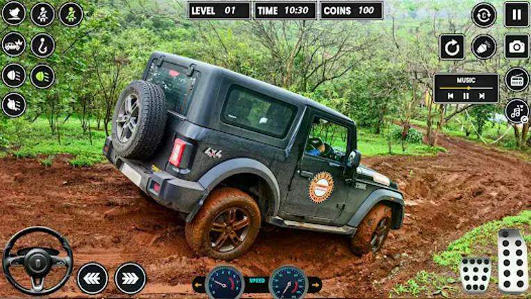 Offroad Jeep Driving:Jeep Game screenshot