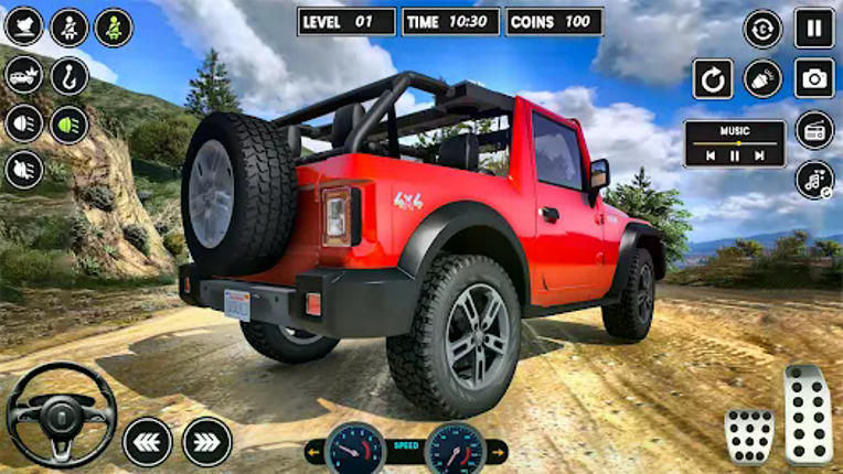 Offroad Jeep Driving:Jeep Game Image