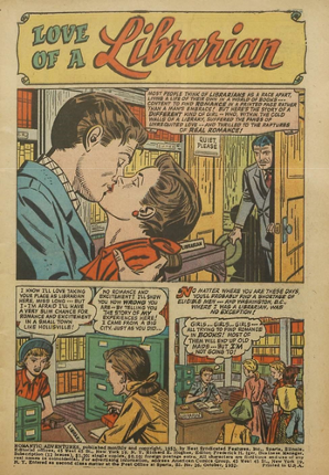 Public Domain Comics About Librarians & Libraries! Image