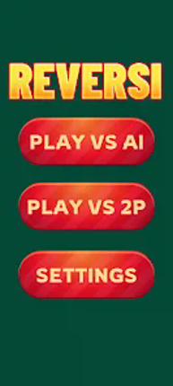 Reversi 2 player screenshot