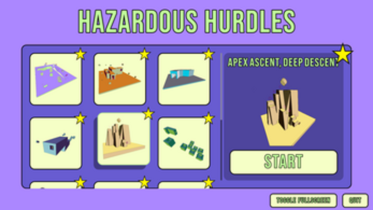 Hazardous Hurdles screenshot