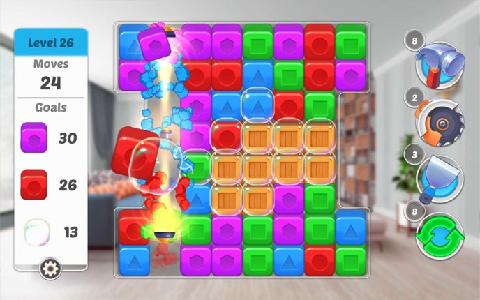 Home Designer: Makeover Blast screenshot