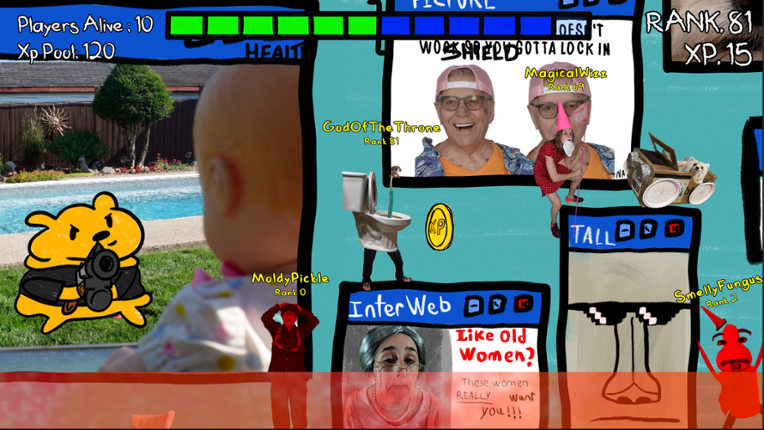 I'm in Love With Your Dead Grandmother: Online Battle Royale screenshot