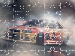 Japanese Racing Cars Jigsaw Image