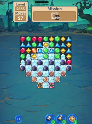 Magic Quest: Match 3 Jewel screenshot