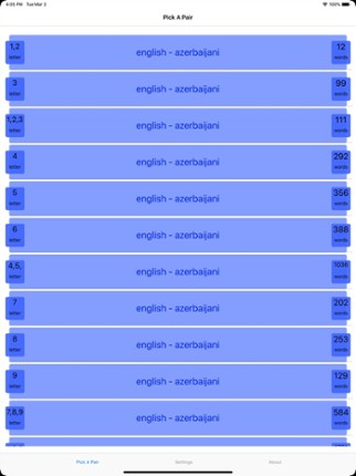 PickAPair Azerbaijani - Eng Image