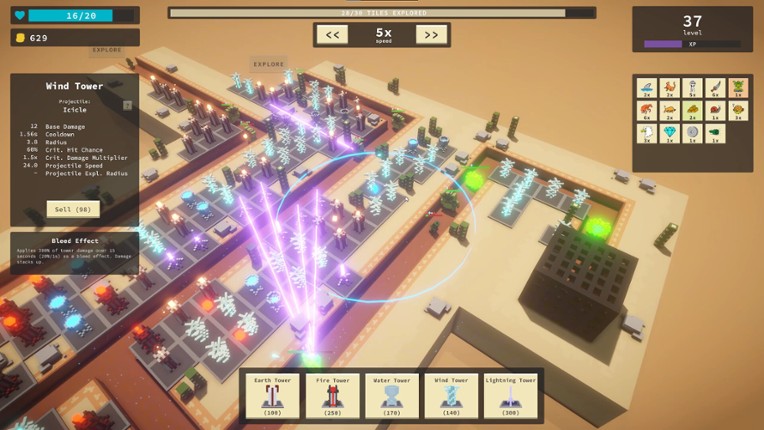 Rogue Cube Defense screenshot