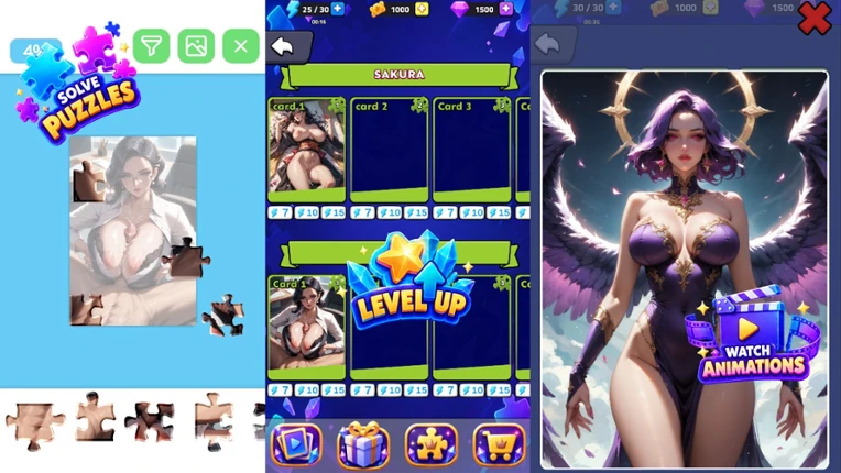 Slutty Puzzles screenshot