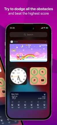 Steve | Widget Dinosaur Game screenshot