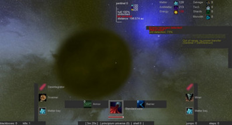Structura screenshot