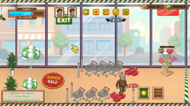 Supermarket Simulator: Idle Tycoon Clicker screenshot