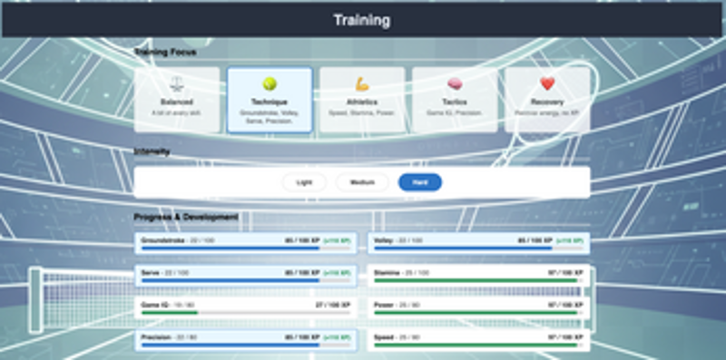 Tennis Manager 2025 (beta) screenshot