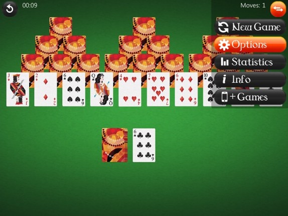 TriPeaks Solitaire ● screenshot