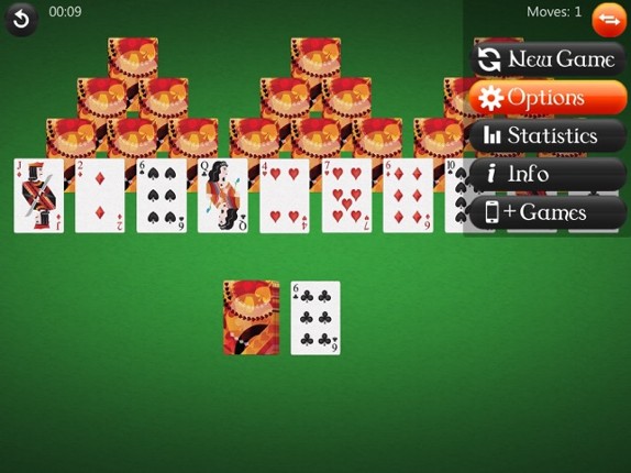 TriPeaks Solitaire ● screenshot