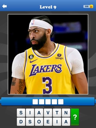 Whos the Player Basketball App screenshot