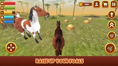 Wild Mustang Horse Survival Simulator Image