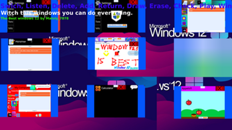 Windows 12.2 screenshot