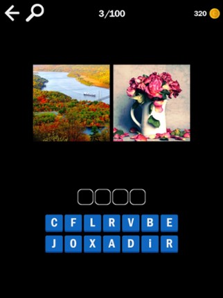 2 photo 1 word screenshot