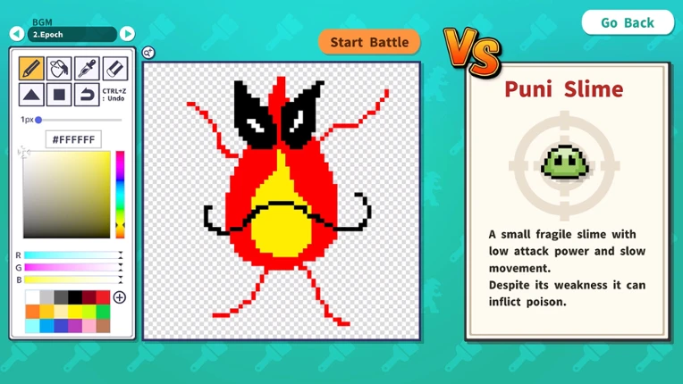 AI Pixel Battle screenshot