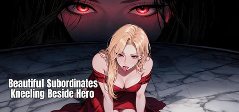 Beautiful Subordinates Kneeling Beside Hero Image