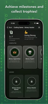 Coding Game - Binary Hacker screenshot