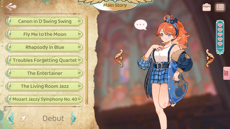 Concerto on White: Cajon Story screenshot