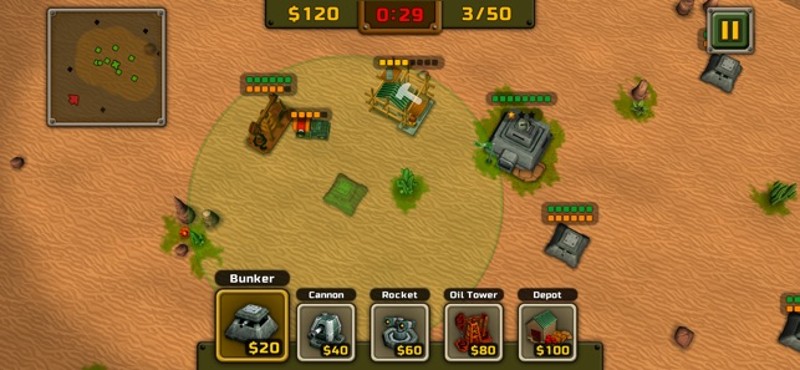 DefCom TD screenshot