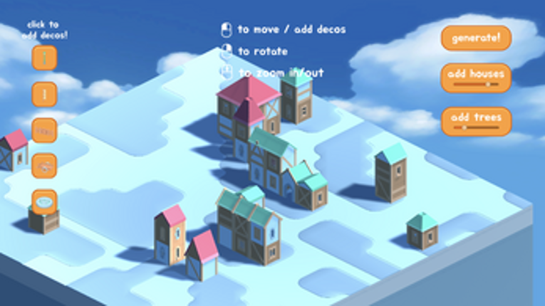 Fantasy Town Generator screenshot