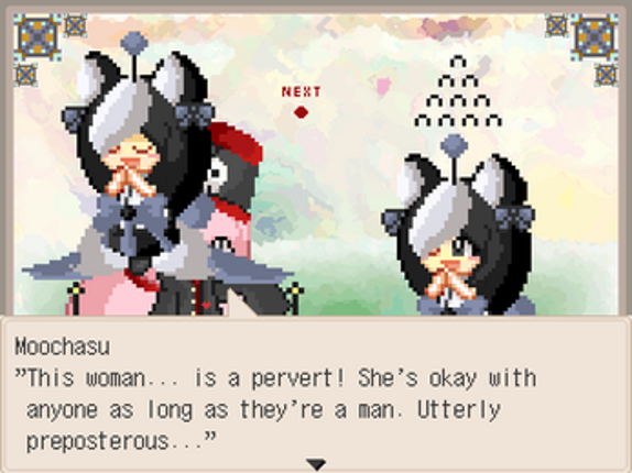 Fishing for the Moon by the Night Sea Image