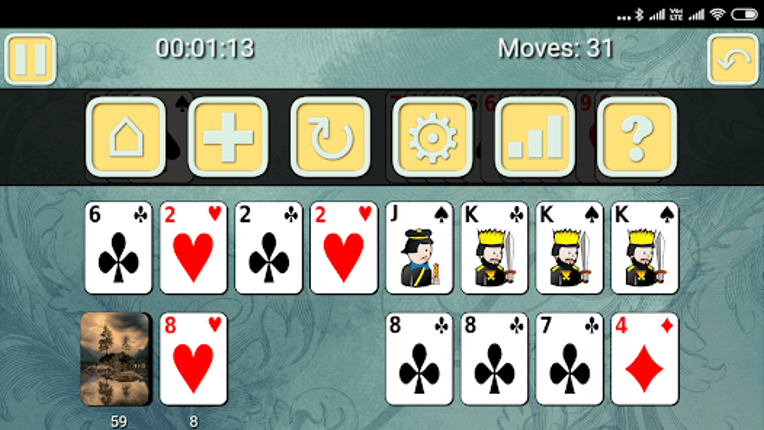Aces and Kings Solitaire screenshot