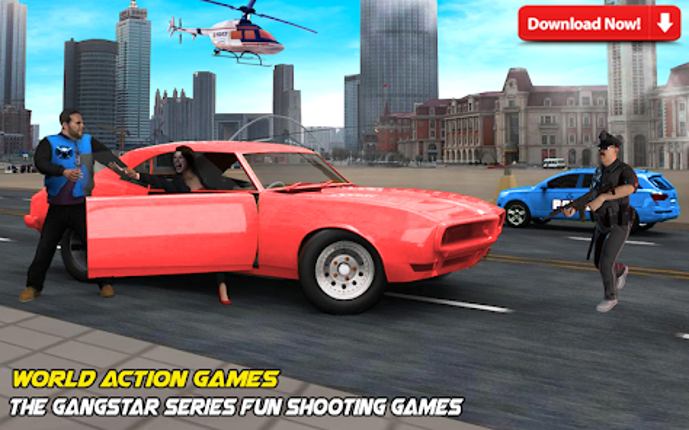 Crazy Car Racing Police Chase screenshot